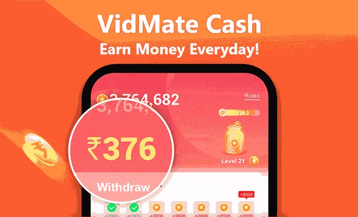 vidmate cash